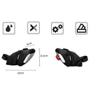 Waterproof Storage Saddle Bag Seat Cycling Tail Rear Pouch Bag with Light
