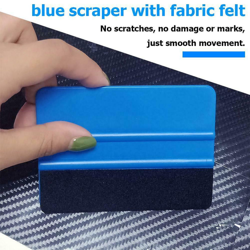 13pcs/set Car Vinyl Wrap Tools Magnetic Holder Window Tint Squeegee Cutter
