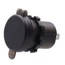 Waterproof Dual 4.2A USB Fast Charger Socket Power Outlet with Digital Voltmeter