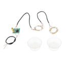 Transparent Analog DIY LED Light Thumb Sticks Mod Clear Thumbsticks For PS4 Xbox