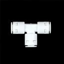 2pcs 1/4" 3-way Union Tee Tube Quick Connect Push Fit RO Water Reverse Osmo Bj