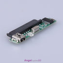 2.5" SATA Female HDD SSD USB 2.0 To 7+15Pin SATA Adapter Converter