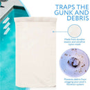 Elastic Pool Skimmer Socks Filter Replacement Savers For Basket Swimming Pools