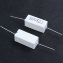 10 Pcs Axial Lead Ceramic Cement Resistor 0.5 Ohm 5W X2G4