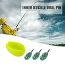 3x Inline Method Carp Fishing Feeders+Mould Outdoor Fishing Tackle 30g+40g+50g