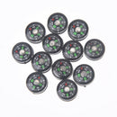 12pcs 12mm compasses portable handheld outdoor emergency survival compass ME
