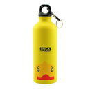 500mL Cartoon Aluminum Water Bottle for Outdoor Sports Bike Cycling (Duck)
