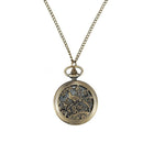 Quartz pocket watch Trend design hollow carved flower bird quartz pocket wa S4I8