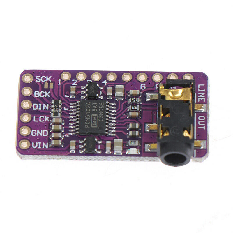 PCM5102 I2S Interface DAC Decoder GY-PCM5102 I2S Player Module for Raspberry Nw