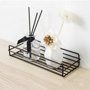 Self-Adhesive Sundries Organizer Shower Shelf Basket Bathroom Shampoo Holde K7U6