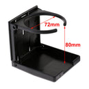 2x Durable Black Plastic Drink  Rack For