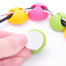 5Pcs Solid Desk Wire Clip Organizer Bobbin Winder Wrap Cord Cable Manager  Bj