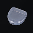 1pc dental box denture teeth storage case mouth guard container 6.4x6.5x2.5cm Di