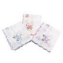 3x 100% Cotton Handkerchiefs