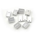 10x Aluminum Heatsink Heat Sink Sets for TO-220 Transistor 20x15x10mm â„–[