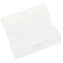 Plastic 1Tier Trays Craft Supply Storage Box/Carrying Case w/Top Handle & Latch