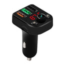 Car Bluetooth 5.0 Player, Wireless FM Transmitter, Voice Navigation Playbac I3Z1
