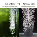 Air Stone Nano Bubble Stone Mini Oxygen and Co2 Bubble Diffuser Mute Low Pr U9X4