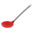 Skimmer Slotted Spoon - With Strong Silicone Covering Head & Stay-cool StainX1L8