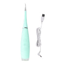 Electric Ultrasonic Sonic Dental Scaler Tooth Tartar Calculus Remover Green
