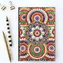 DIY Mandala Special Shaped Diamond Painting 50 Pages A5 Diary Book Notebook
