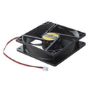 Black Plastic Square 9025 90 x 90 x 25mm DC 12V 0.25A Cooler Fan I1Z3