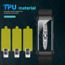 For Huawei Talk Band B6 Display Protector 3x Smart Bracelet TPU Screen Films