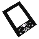 Class Of 2019 DIY Paper Picture Frame Graduation Cutouts Photo Booth Props â„–[