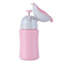 Portable Hygiene Toilet Urinal Pots Travel Anti-leakage Potty (Girl Pink) A