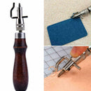 5 In 1 Adjustable Stitching Groover Crease Leather Kit Tools DIY Lot Set Le D9G4