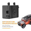 Plastic Receiver Radio Box for 1/10 RC Rock Crawler Car Axial SCX10 RC4WD