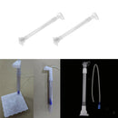 2 Pcs Aquarium Under Gravel Filter Air Line Hose Intubation Tube