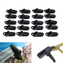 20x Plastic Tent Clips Clamp Camping tent Tarp Clips outdoor Camping Clamp FT