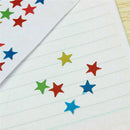 880PCS/10 Sheets Star Shape Stickers Labels For School G4X7 Children Rew Te O2A0