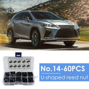 No.14 U Nut Car Door Trim Panel Fastener Clip Self Tapping Screw U Type Nuts