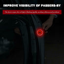 3LED Car Opening Door Safety Warning Flash Lamp Anti-collision Light (Red) A