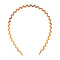 3 Pieces Unisex Wavy Headband Aliceband for Make Up Costume Accessories