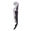 1xStainless Steel DoubleHinged Waiters Wine Bottle Opener LeverTool 3C