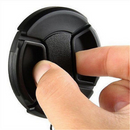 1PC 52mm Front Lens Cap Center Snap Lens Caps Replacement For DSLR Camera