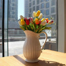 30Pcs Multicolored 14 Inch Silk Artificial Tulips Flowers for Party Home De