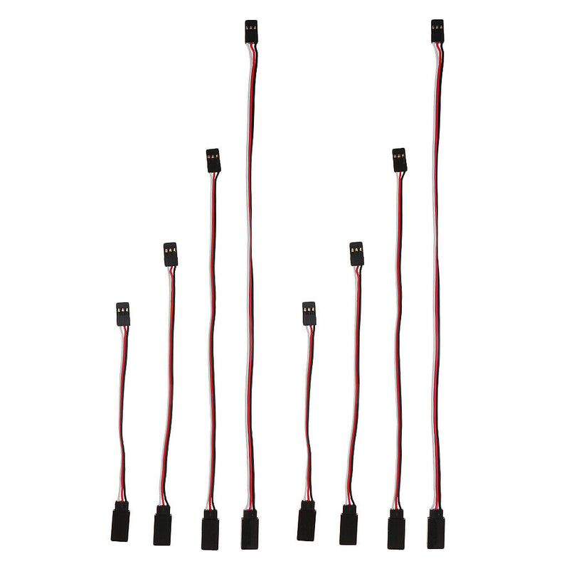8pcs Servo Extension Cable Spare Parts For RC Car Drone