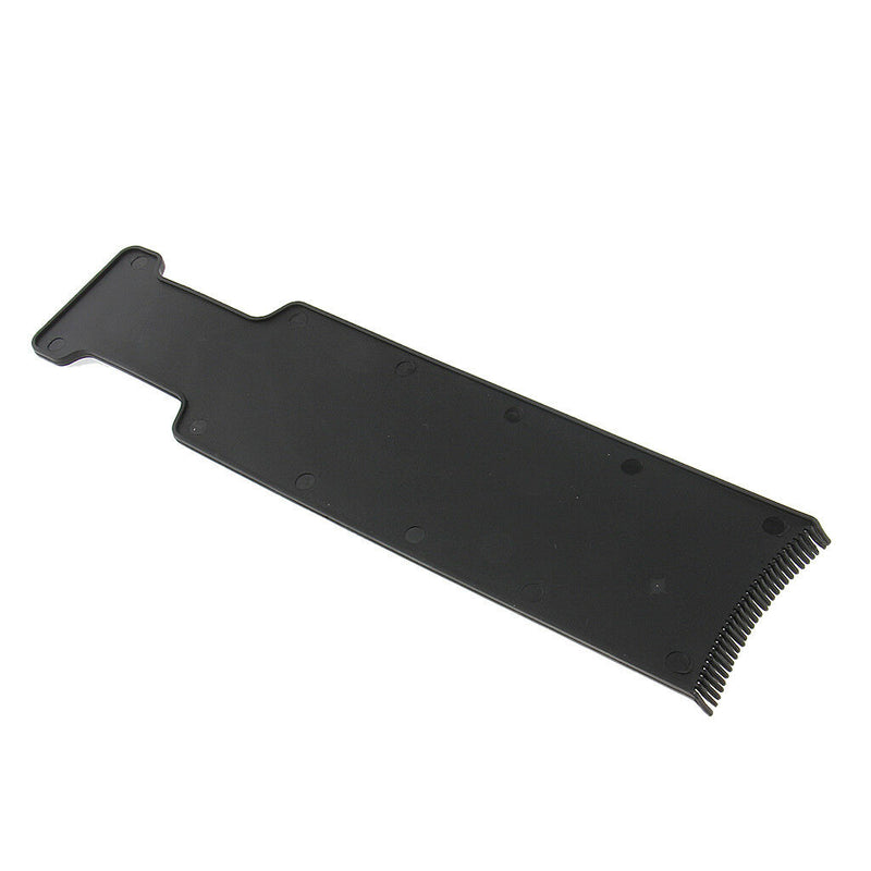 2Pieces Hair Salon Hair Dyeing Comb Coloring Brush Dye DIY Tint Board Plate