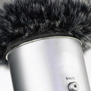 Microphone Furry Windscreen - Mic Wind Cover Fur Filter As Foam Cover For B T4R1