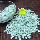 100g 7-11mm DIY Natural Amazonite Stones Mineral Specimens Crystal Stone