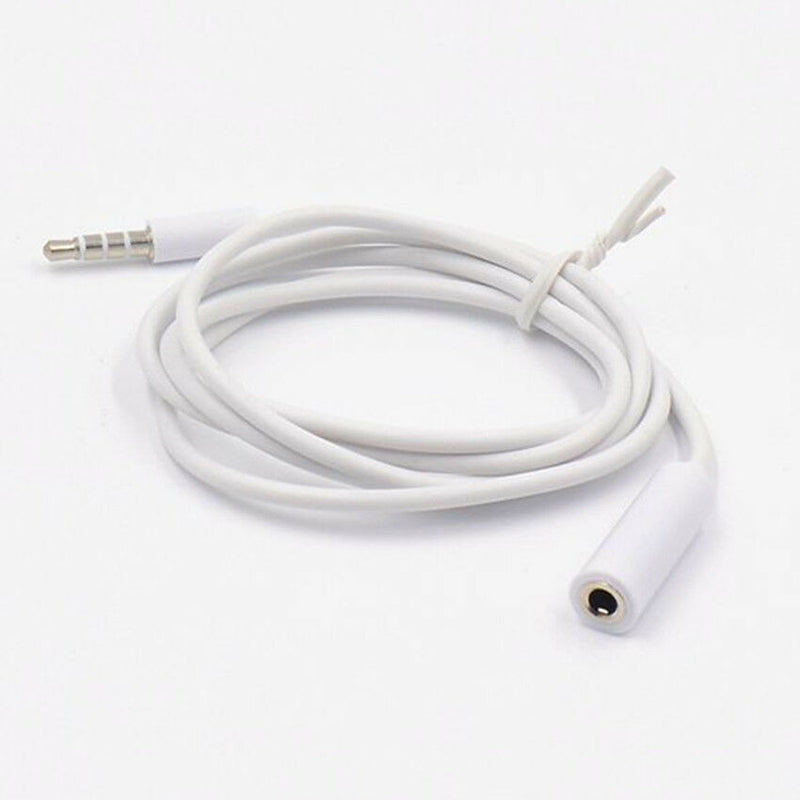 1M 3.5mm Male to Female Jack Stereo Audio AUX Headphone Extension Cable Cord