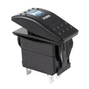 Blue Light Horn pattern LED 12V/20A 24V/10A 5-pin Rocker Toggle Switch Car  Y2S7
