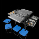 1Pcs Folding Camping Fishing Chair Seat Outdoor Leisure Picnic Barbecue Bea