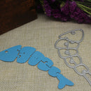Fish Metal Cutting Dies Scrapbooking Stencils DIY Embossing Folder Frame