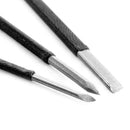 10Pcs Manganese Steel Chisel Set Stone Carving Artist Woodworkers Pretty