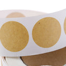 500pcs/set Blank round craft Stickers seal labels DIY stickers for PackageR3C